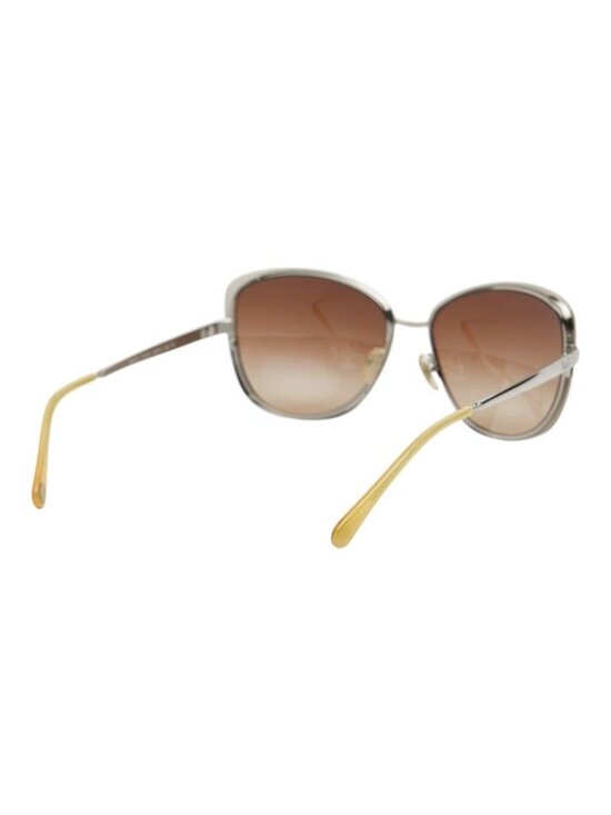 Dolce & Gabbana Logo Sunglasses Silver Gold Metal & 1- Eyewear